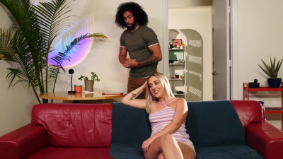 MySistersHotFriend 10 10 2022 - Blonde Cutie Brookie Blair Takes Her Friend's Brother's Big Black Cock