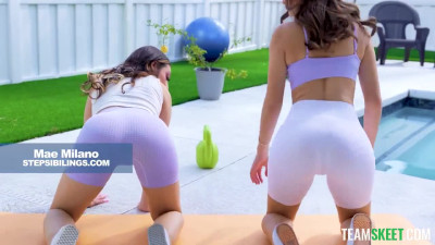 Freya Von Doom, Octavia Red, Aria Valencia, Emma Jade - Cute Little Butts Compilation