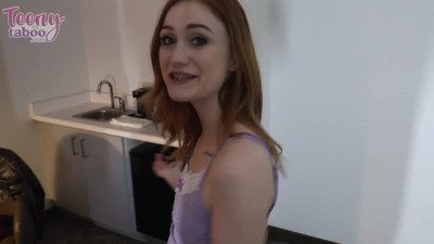 TeenyTaboo - Scarlet Skies Learns How To Fuck And Suck From Stepdad