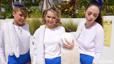 BFFS Ryder Rey, Mia Kay And Lola Mai - Volley Balls Deep