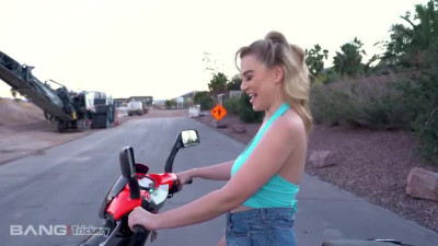 Bang Trickery - Blake Blossom Trades Sexual Favors For Her Moped Repair