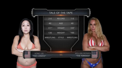 EvolvedFightsLez Mellani Monroe Vs Song Lee