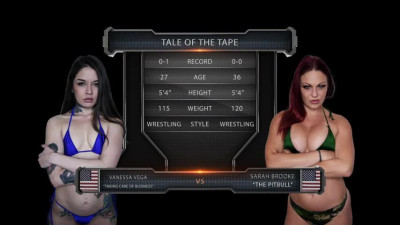 EvolvedFightsLez Sarah Brooke Vs Vanessa Vega