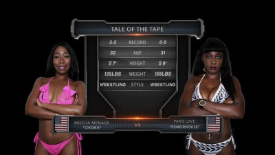 EvolvedFightsLez Mocha Menage Vs Paris Love