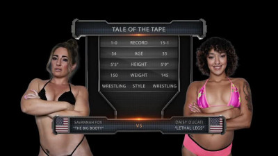 EvolvedFightsLez Daisy Ducati Vs Savannah Fox