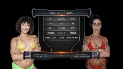 EvolvedFightsLez Daisy Ducati Vs Andre Shakti