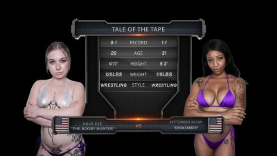 EvolvedFightsLez Kaiia Eve Vs September Reign