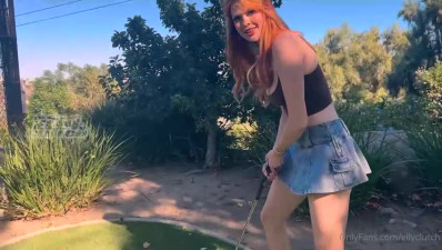 Elly Clutch - Golf Date Turns Into Sneaky Fuck