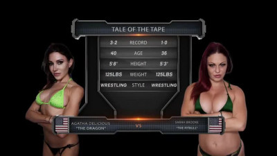 EvolvedFightsLez Agatha Delicious Vs Sarah Brooke