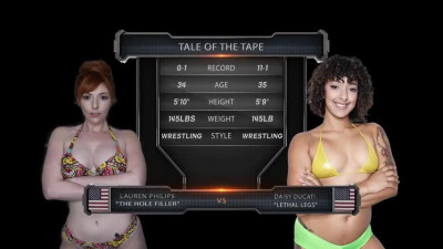 EvolvedFightsLez Daisy Ducati Vs Lauren Phillips