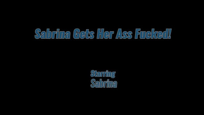 Allanalallthetime Sabrina Gets Her Ass Fucked