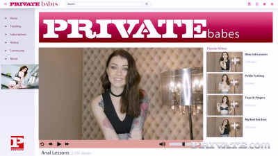 Private - Misha Cross Anal Sex Education Gone Wild