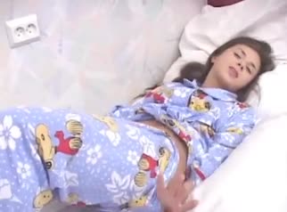 Girl Pulls Her Pajamas Down And Masturbates - Watch Latest Porn Video at ePornHome.com for Free.