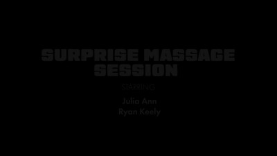 Ryan Keely Julia Ann - Surprise Massage Session