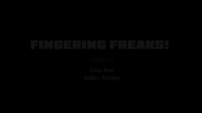 Aiden Ashley Julia Ann - Fingering Freaks