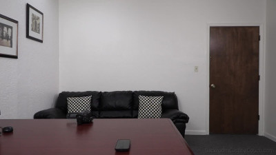 Backroom Casting Couch - Sunni - Athletic Bottle Girl DOES IT ALL