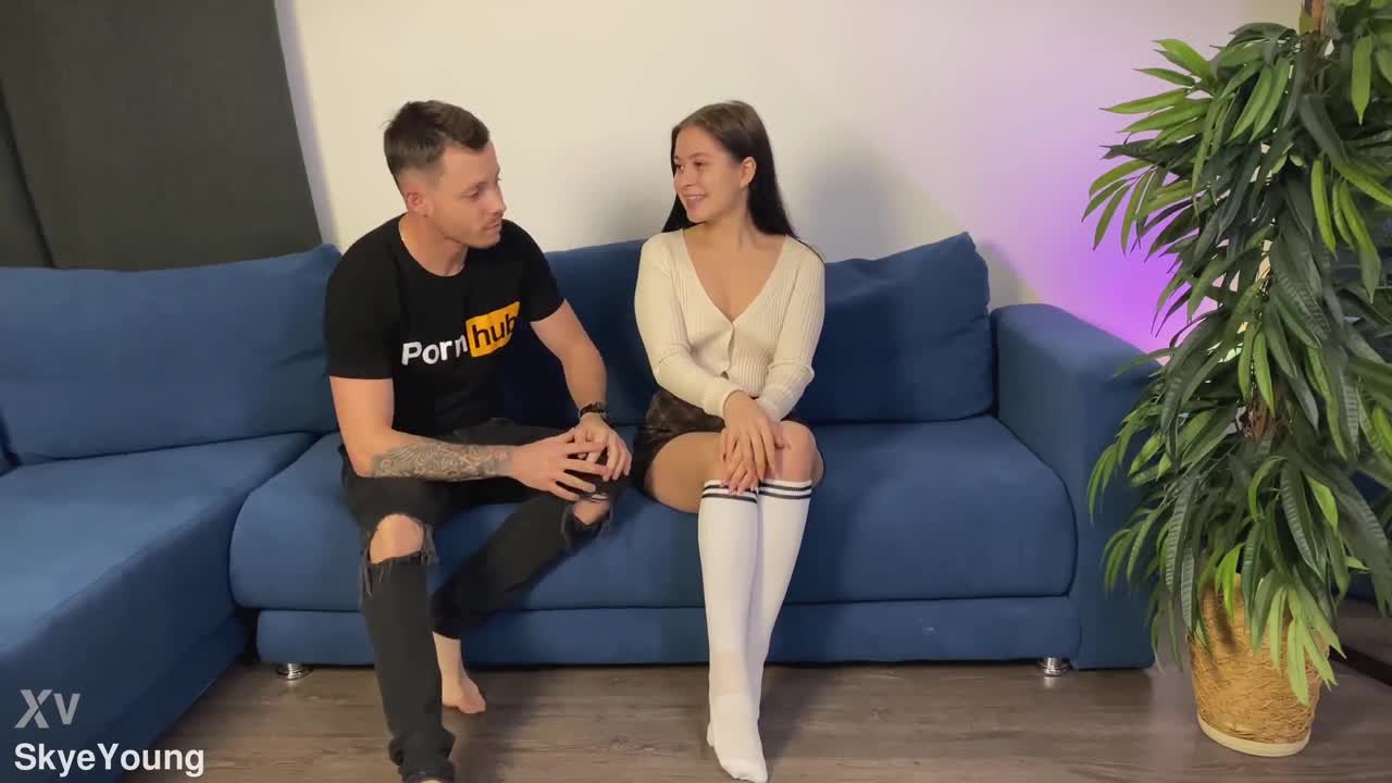 Skye Young - The First Anal Interview Ended With A Squirt - Watch Latest Porn Video at ePornHome.com for Free.